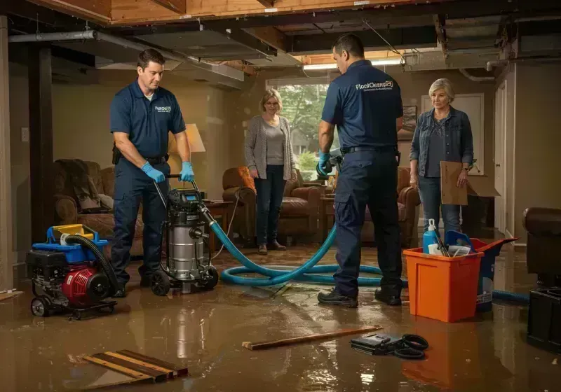 Basement Water Extraction and Removal Techniques process in New Kingman-Butler, AZ